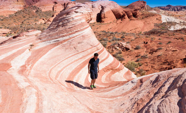 Valley of Fire State Park, Fire Wave