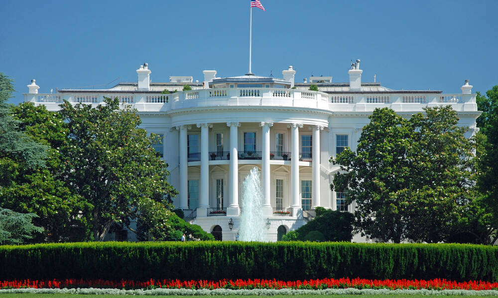 Het Witte Huis in Washington DC USA