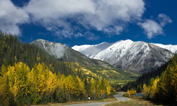 Highway door Alaska USA