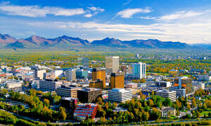Anchorage skyline