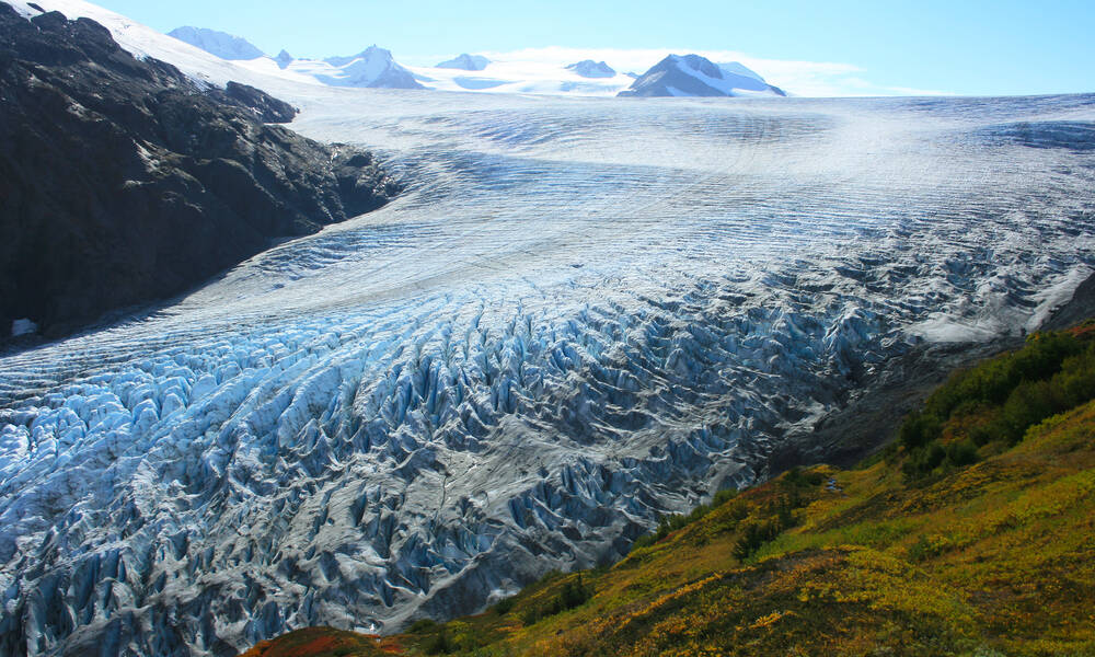 Exit-gletsjer in Alaska