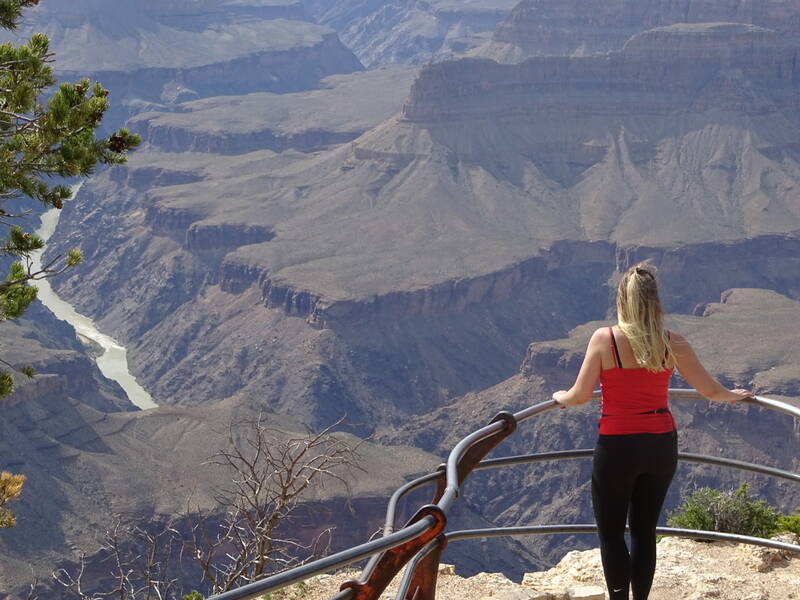Uitzicht over de Grand Canyon