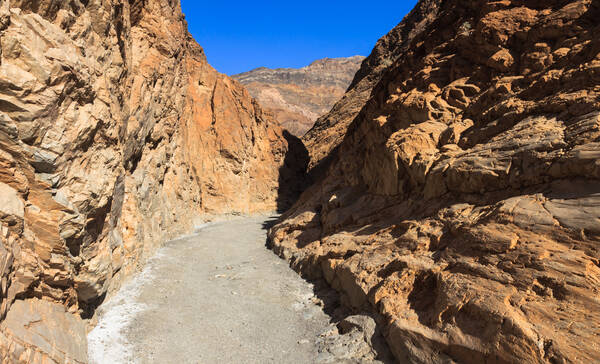 Mosaic Canyon, kloof in Death Valley