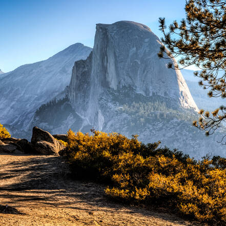 Half Dome Trail in Yosemite