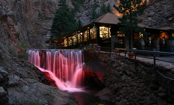 Seven Falls bij Colorado Springs