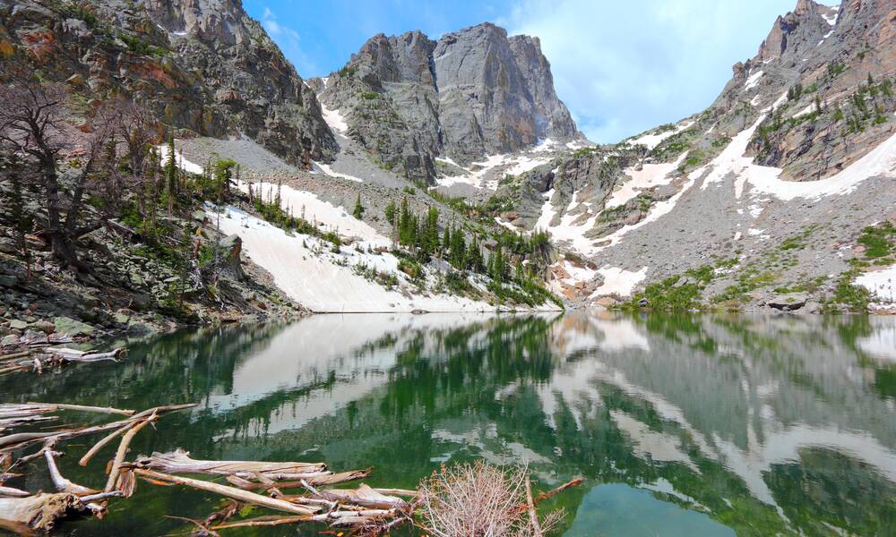 Emerald Lake in Rocky Mountain National Park, Colorado