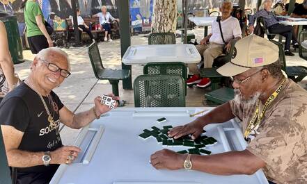 Domino Park in Little Havana, Miami