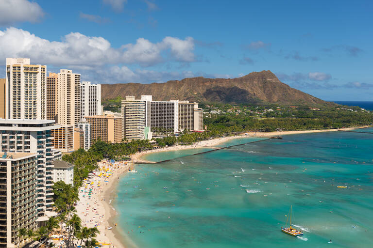 Oahu Hawaii strand