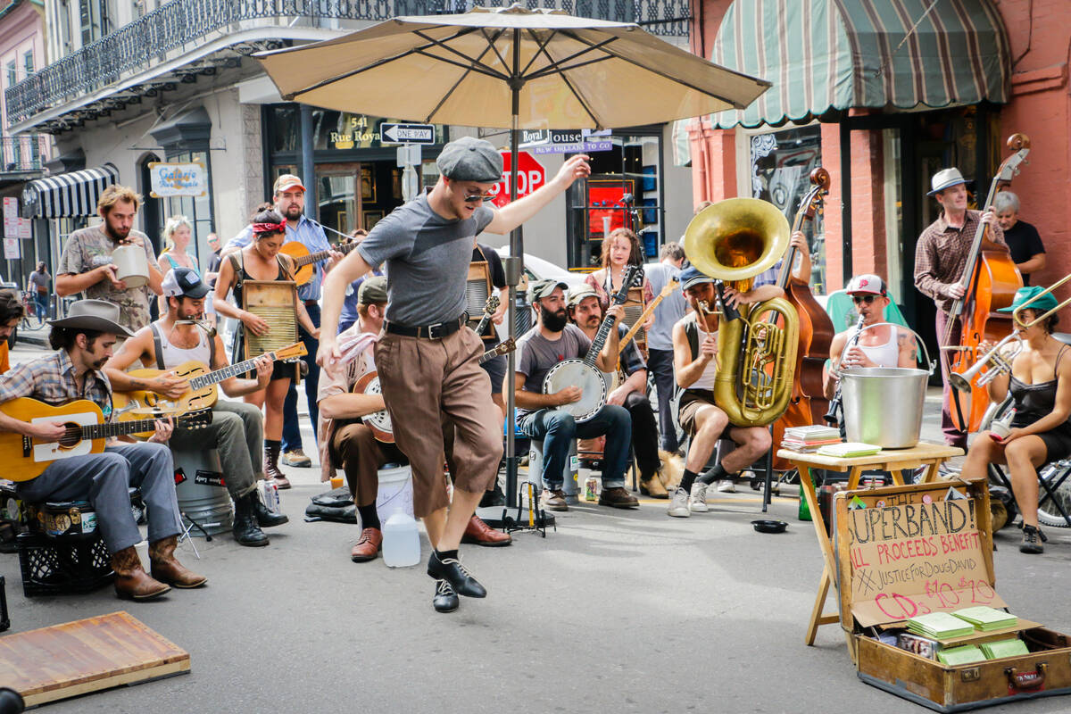 New Orleans leeft op het ritme van jazz en blues.