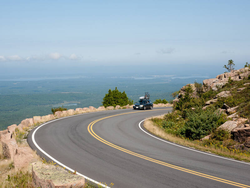 Cadallic Mountain Drive, Acadia National Park, Maine