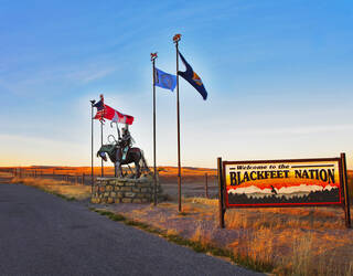 Blackfeet Indian Reservation, Browning, Montana
