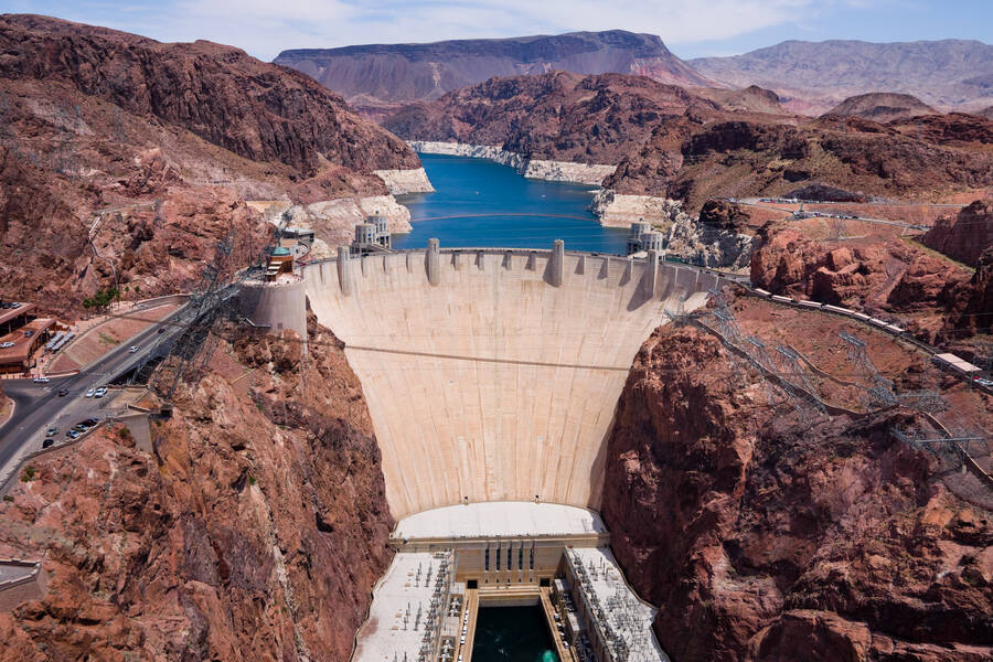 Hoover Dam, nabij Las Vegas