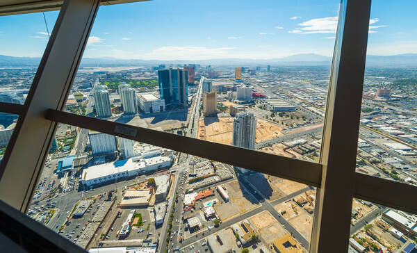Las Vegas uitzicht Stratosphere Tower