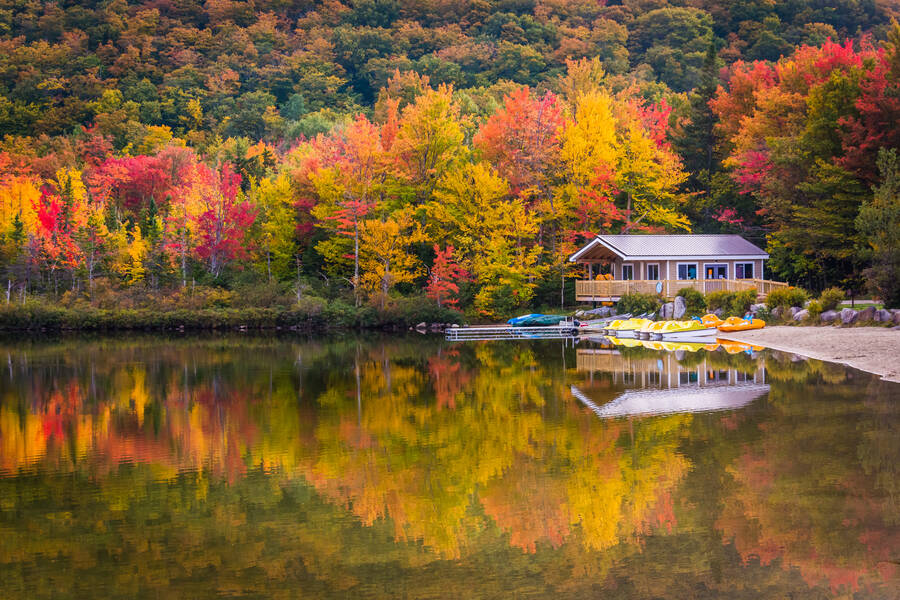 Echo Lake, Franconia Notch State Park