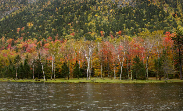 Crawford Notch State Park in the White Mountains van New Hampshire