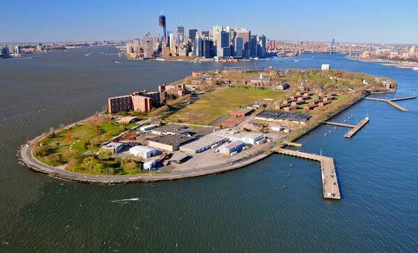 Governors Island is een eiland in de haven van New York