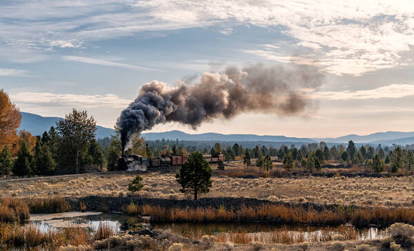 Sumpter Valley Railroad in Oregon