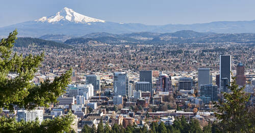 Portland, Pittock Mansion Portland Pittock Mansion