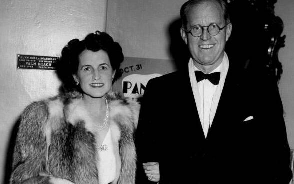 Joseph Kennedy Sr en zijn vrouw, de vader en moeder van JFK