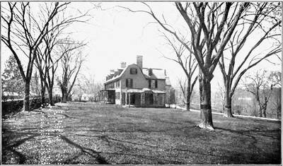 John Quincy Adams' geboortehuis in Braintree Massachusetts