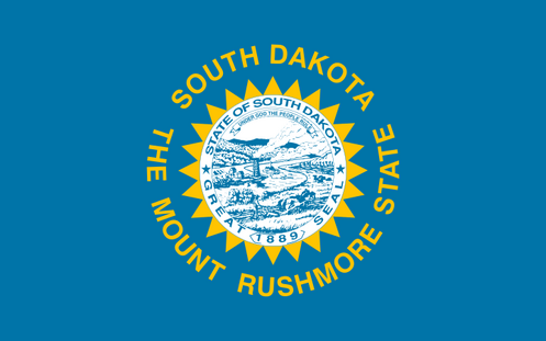 Vlag South Dakota