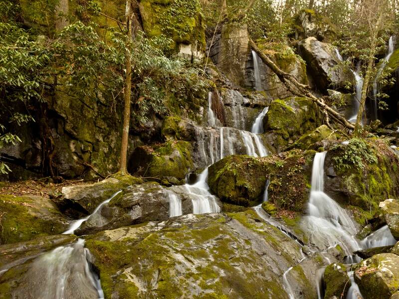 Place of a 1000 drips, Great Smoky Mountains, Tennessee