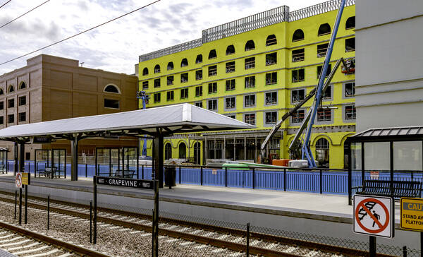 Treinstation, Grapevine