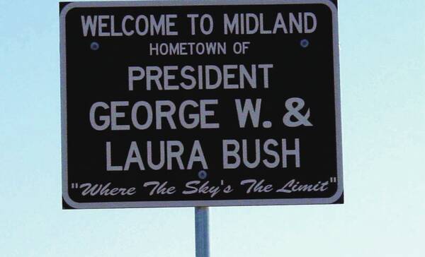 Midland Texas George W Bush Home