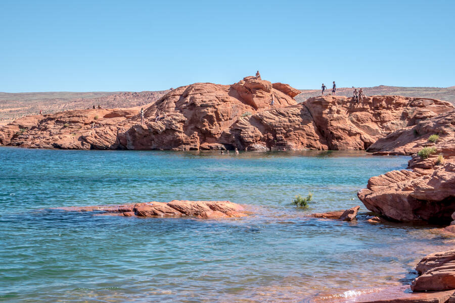 Sand Hollow State Park nabij Hurricane