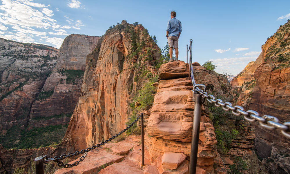 Angels Landing in Zion National Park