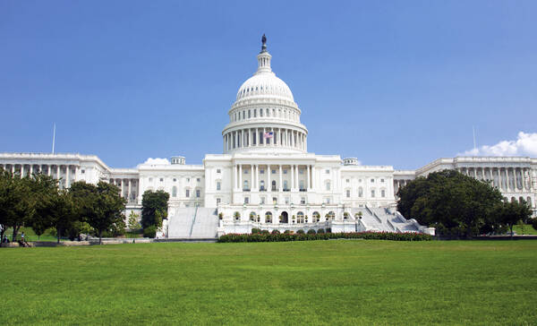 Het Capitoolgebouw in Washington DC is open voor bezoekers
