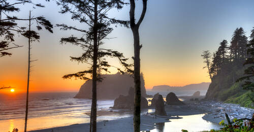 Olympic National Park, Ruby Beach Olympic National Park Washington