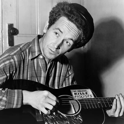 Woody Guthrie, foto: Public Domain/Library of Congress's Prints and Photographs