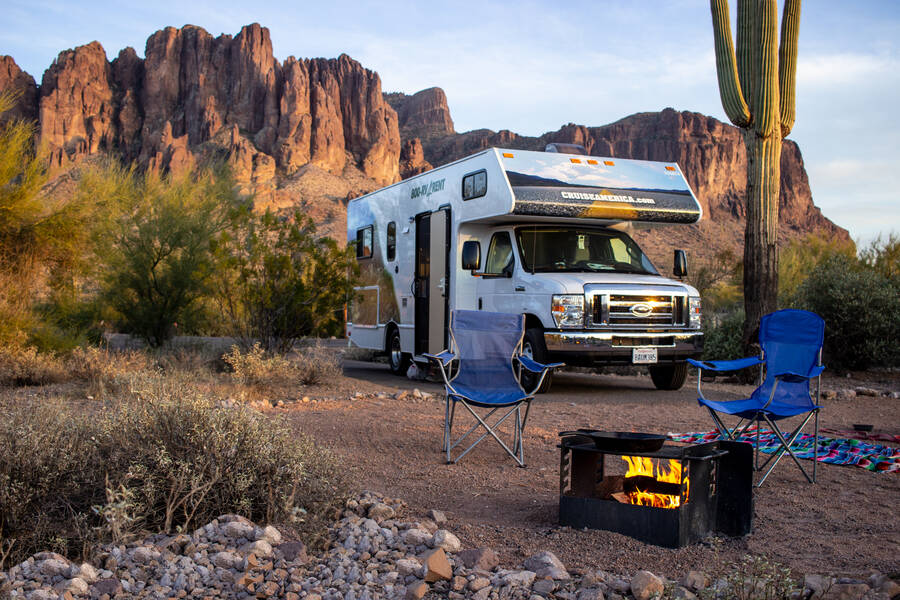 Camperreis inclusief campings Amerika
