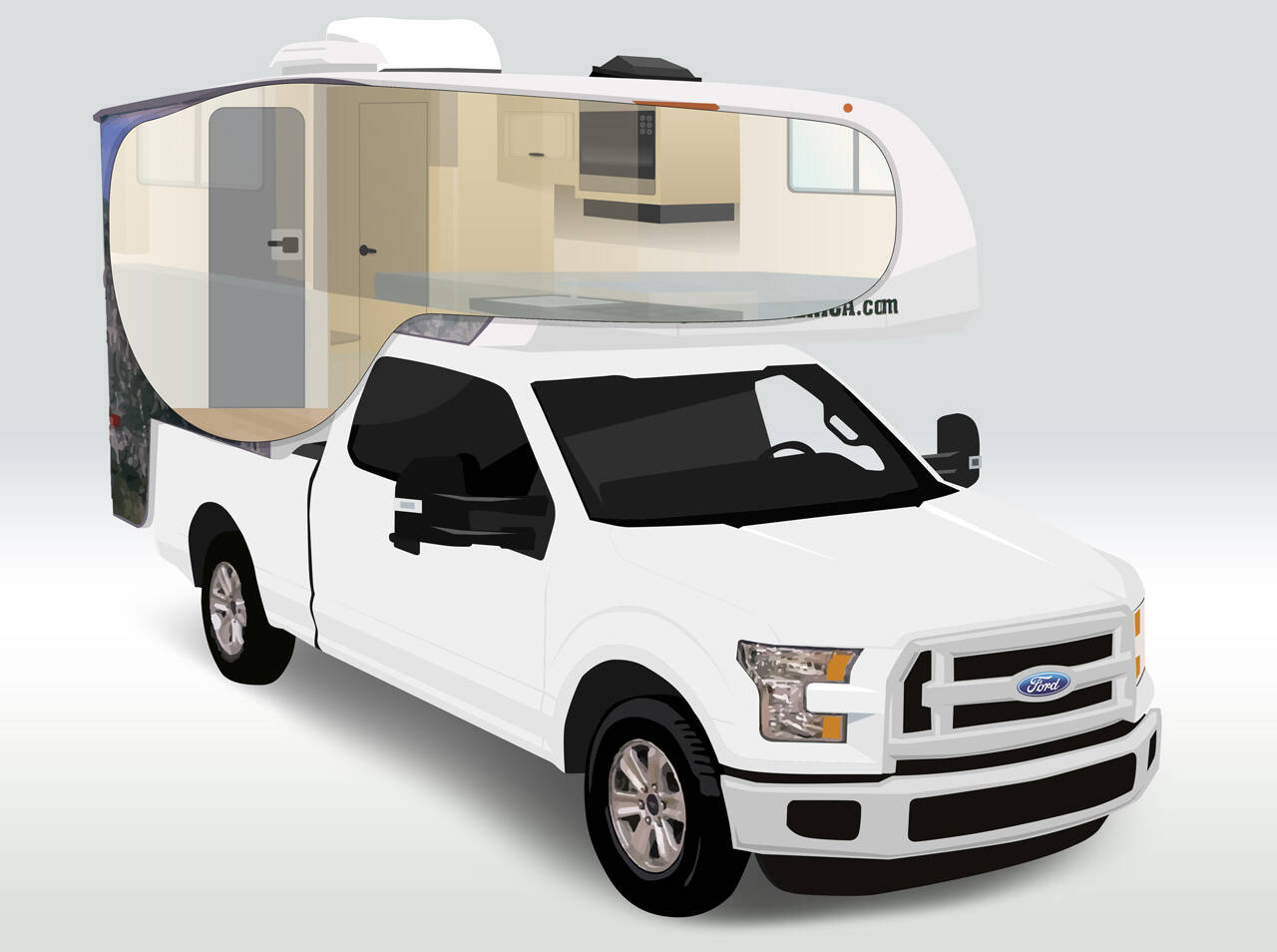 cruise america truck camper for sale