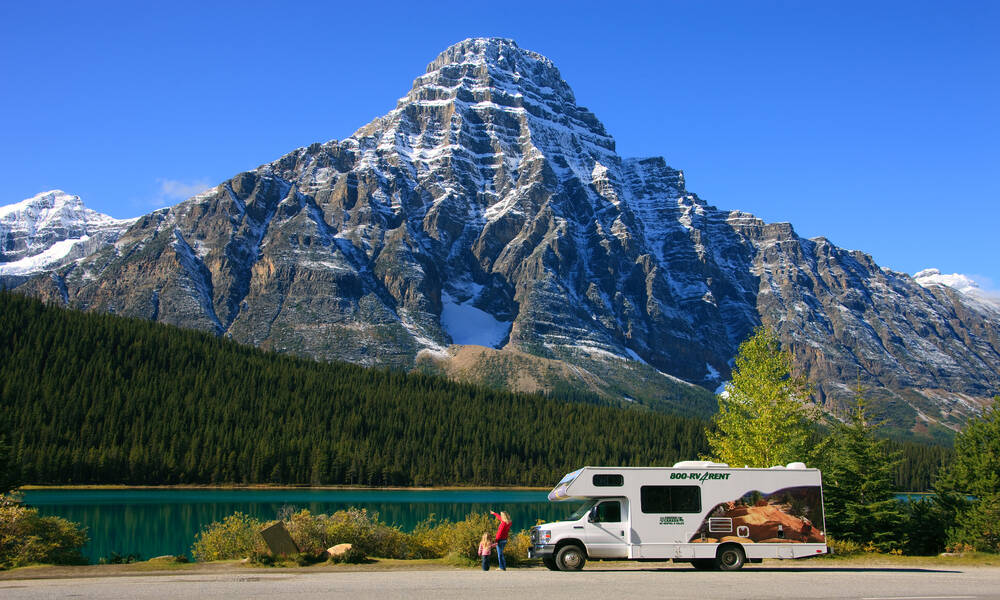 Camperhuur Canada met Cruise America in de Rocky Mountains