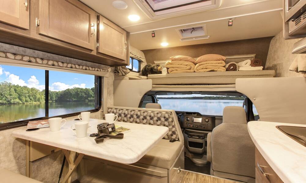 Impressie interieur Fraserway C-medium