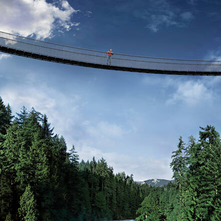 Capilano Suspension Bridge, Vancouver, Credits: Tourism Vancouver