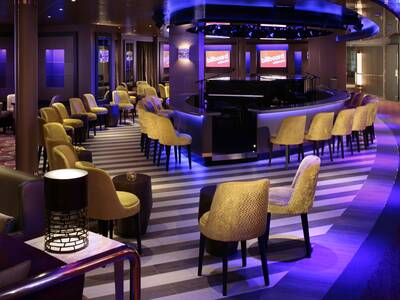 Billboard onboard op de Westerdam