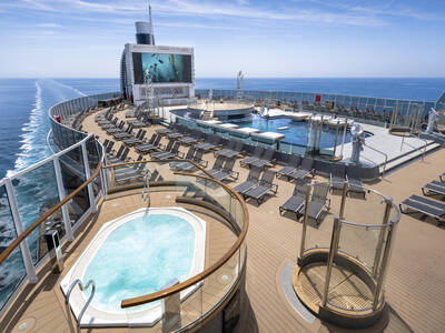 MSC Seashore zwembad