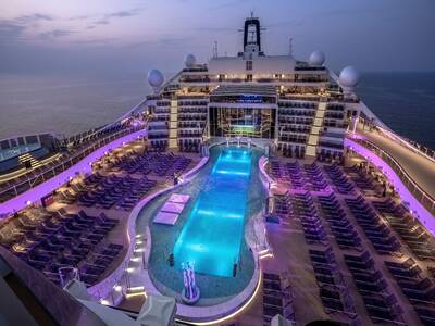 MSC World America Zwembad