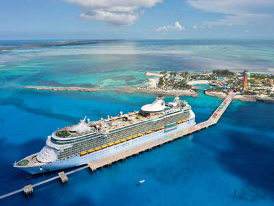 Freedom of the Seas bij Cococay