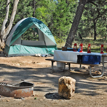 Campings in West-Amerika