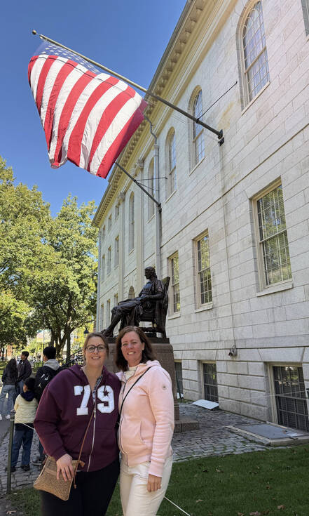 Nienke bij Harvard University