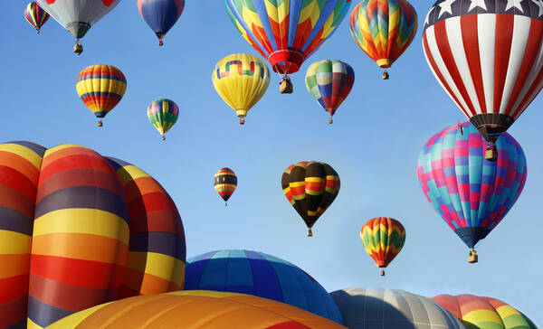 Hot Air Balloon, Steamboat Springs