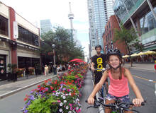 toronto fietstocht downtown