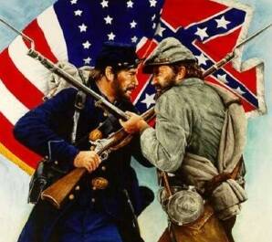 1861: Begin Amerikaanse Burgeroorlog