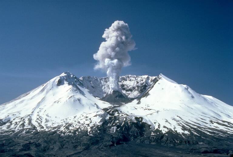 uitbarsting Mount St.Helens