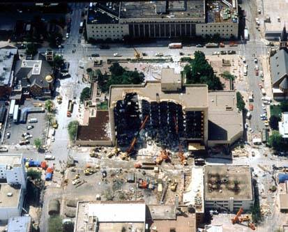 Oklahoma city bombing Murrah building
