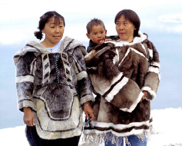 Traditionele kleding Inuit